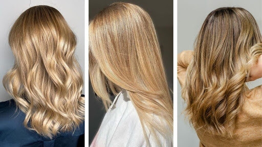  blonde highlights brown hair